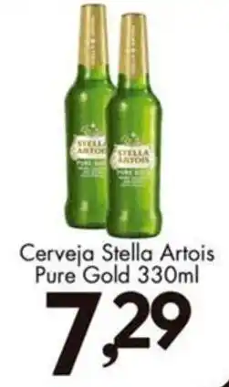 Confiança Supermercados Cerveja Stella Artois Pure Gold oferta