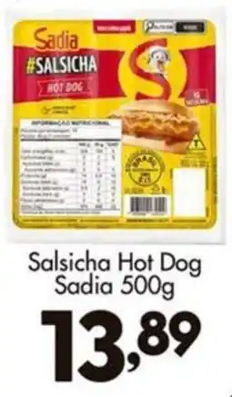 Confiança Supermercados Salsicha hot dog oferta