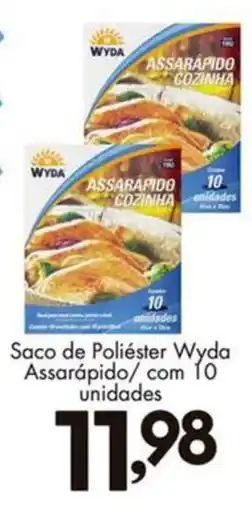Confiança Supermercados Saco de Poliéster Wyda Assarápido oferta
