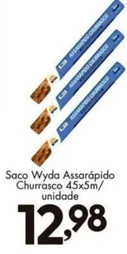 Confiança Supermercados Saco Wyda Assarápido Churrasco oferta