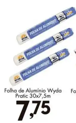 Confiança Supermercados Folha de alumínio wyda oferta