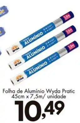 Confiança Supermercados Folha de Alumínio Wyda Pratic oferta