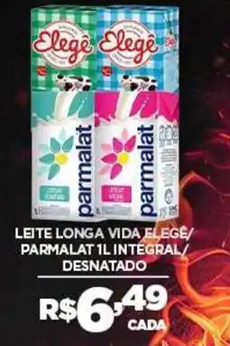 DB Supermercados Leite longa vida elegê/ parmalat 1l integral/ desnatado oferta