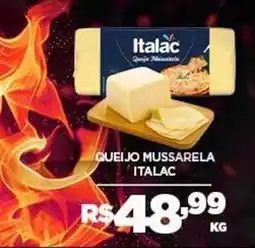 DB Supermercados Queijo mussarela italac oferta