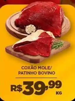 DB Supermercados Coxão mole/ patinho bovino oferta