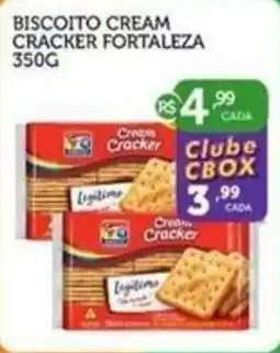 CenterBox Biscoito cream cracker fortaleza oferta