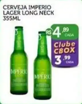 CenterBox Cerveja imperio lager long neck oferta