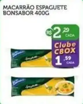 CenterBox Macarrão espaguete bonsabor oferta