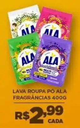 DB Supermercados lava roupa pó ala fragrâncias oferta