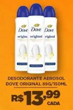 DB Supermercados Desodorante aerossol dove original oferta