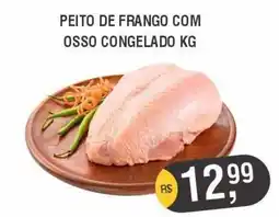 Supermercados Varandas Peito de frango com osso congelado kg oferta
