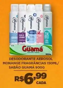 DB Supermercados Desodorante aerosol monange fragrâncias oferta