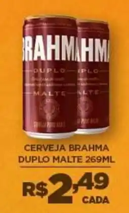 DB Supermercados Cerveja brahma duplo malte oferta