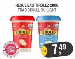 Supermercados Varandas Requeijão tirolez tradicional ou light oferta