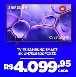 DB Supermercados tv 75 samsung smart 4k un75u8600fgxzd oferta