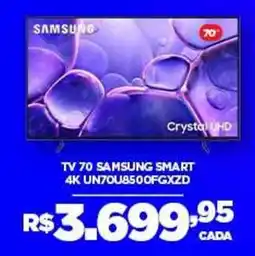 DB Supermercados tv 70 samsung smart 4k oferta