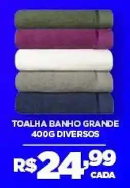 DB Supermercados Toalha banho grande oferta