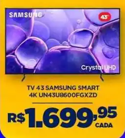 DB Supermercados tv 43 samsung smart oferta