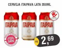 Supermercados Varandas Cerveja itaipava lata 350ml oferta
