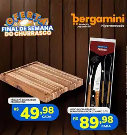 Supermercado Bergamini Tábua p/ churrasco tramontina oferta