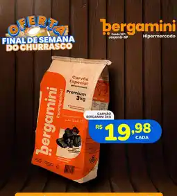 Supermercado Bergamini Carvão especial para churrasco premium oferta