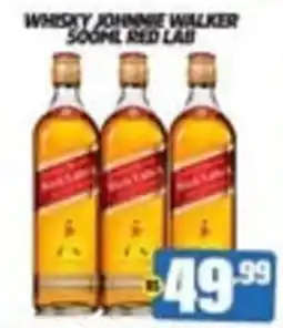 Miranda Supermercados Whisky johnnie walker 500ml red label oferta