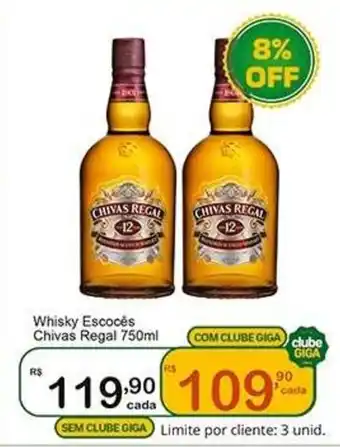 Whisky Escocês Chivas Regal