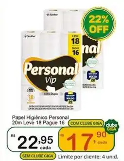 Giga Atacado Papel Higiênico Personal oferta