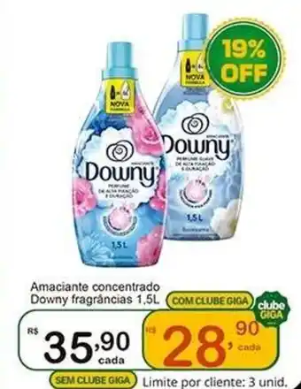 Amaciantes concentrado downy fragrâncias