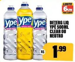 Miranda Supermercados Deterg líq ypê clear ou neutro oferta