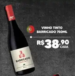 Bonanza Supermercados Vinho tinto barricado oferta