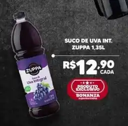Bonanza Supermercados Suco de Uva Integral Zuppa oferta