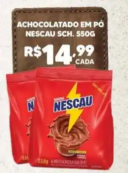 Bonanza Supermercados Achocolatado em pó nescau sch. oferta