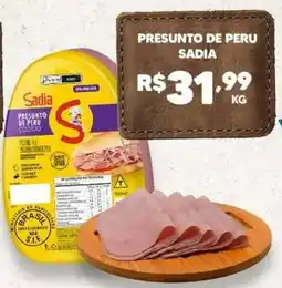 Bonanza Supermercados Presunto de peru sadia oferta