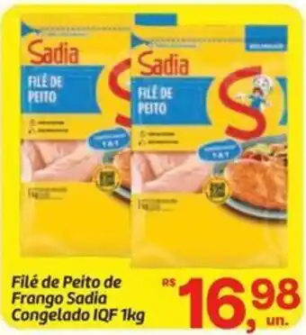 Fort Atacadista Filé de peito de frango sadia oferta