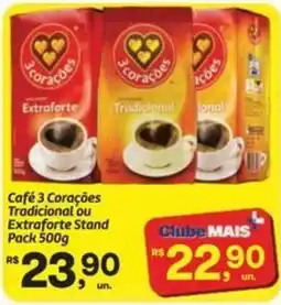 Fort Atacadista Café 3 Corações oferta