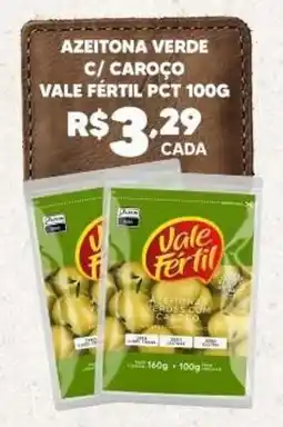 Bonanza Supermercados azeitona verde c/ caroço oferta