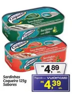 Fort Atacadista Sardinhas Coqueiro Sabores oferta