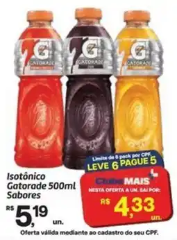 Fort Atacadista Isotônico Gatorade Sabores oferta