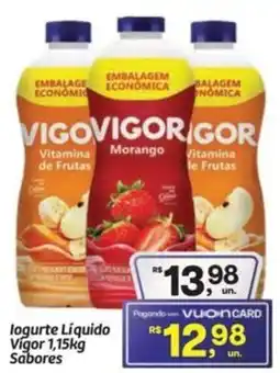 Fort Atacadista Iogurte Líquido Vigor Sabor oferta