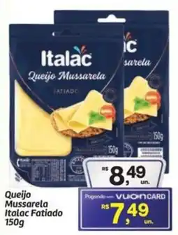 Fort Atacadista Queijo Mussarela Fatiado oferta