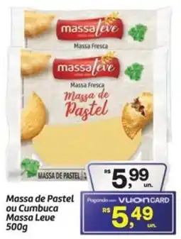 Fort Atacadista Massa de Pastel ou Cumbuca oferta