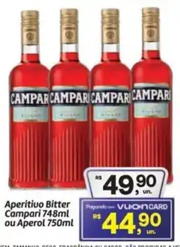 Fort Atacadista Aperitivo Bitter Campari oferta