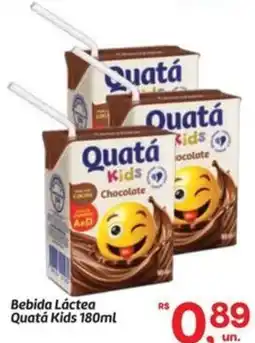 Fort Atacadista Bebida Láctea Quatá Kids Chocolate oferta