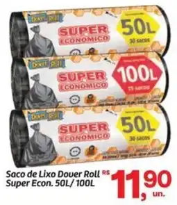 Fort Atacadista Saco de lixo dover roll oferta