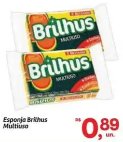 Fort Atacadista Esponja brilhus multiuso oferta