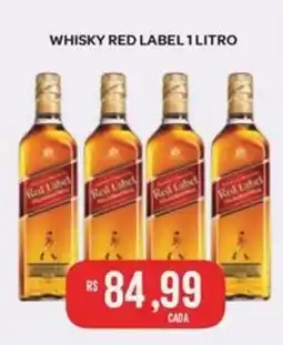 Atacadão Dia a Dia Whisky red label 1 litro oferta