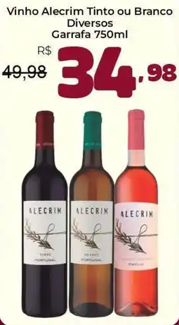 Unicompra Vinho Alecrim Tinto ou Branco Diversos oferta