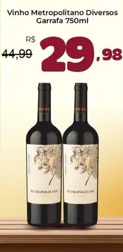 Unicompra Vinho Metropolitano Diversos oferta