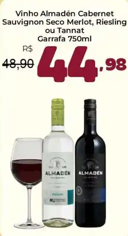 Unicompra Vinho Almadén Cabernet Sauvignon Seco Merlot, Riesling ou Tannat oferta